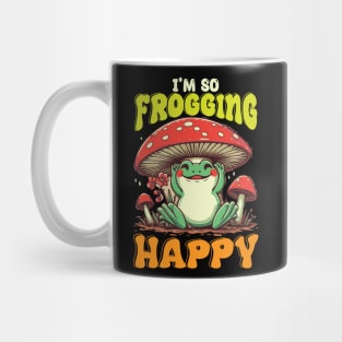 Frogging Happy Mug